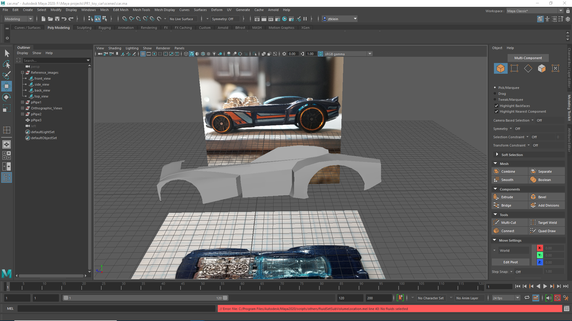 Side frame Side frame